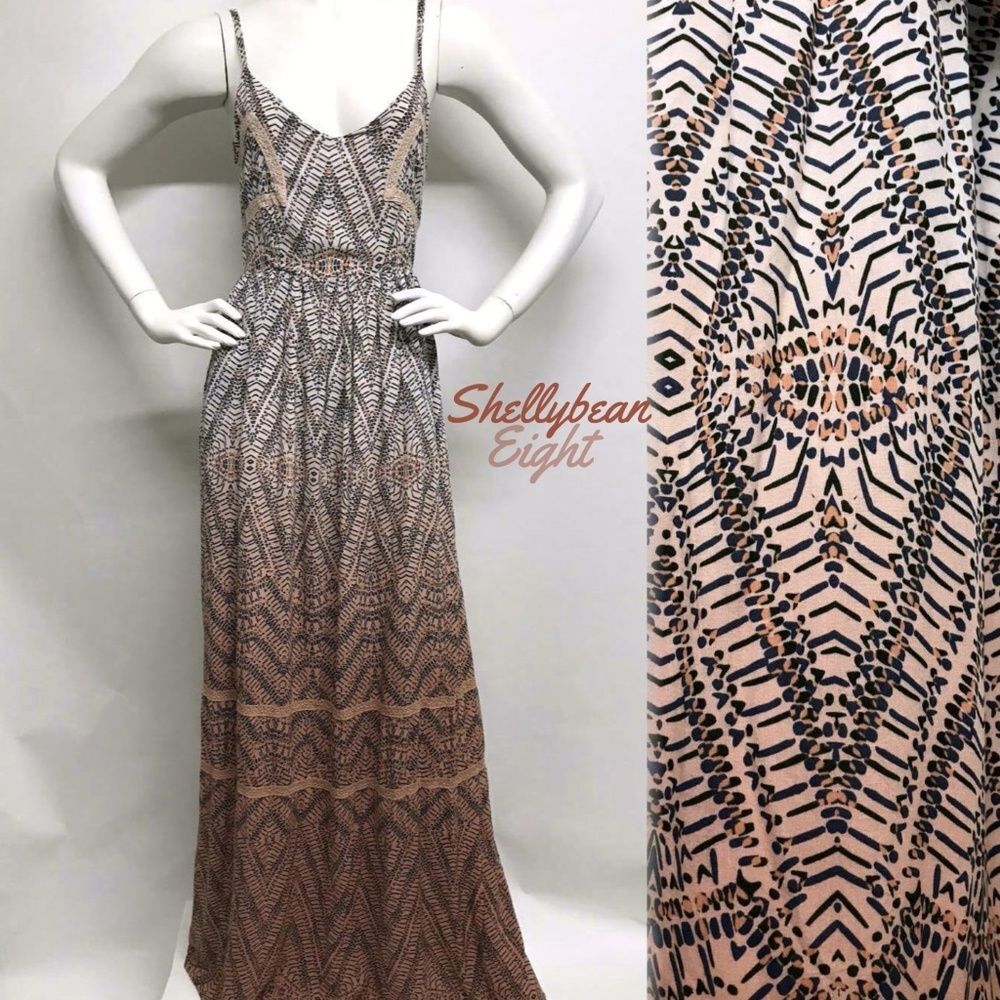 GYPSY 05 Revolve Dip Dyed OMBRE Maxi Dress XS
